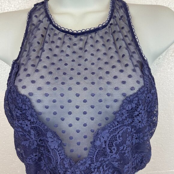 Victoria's Secret Other - Victoria Secret Lace Bralette Polka Dot